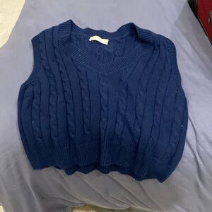 Altar’d State Navy Sweater Vest